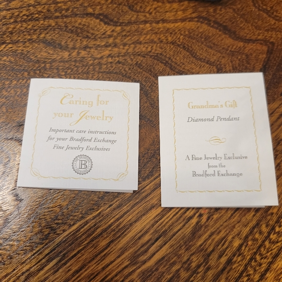 The Bradford Exchange Grandma's Gift Diamond Pendant - Picture 8 of 9